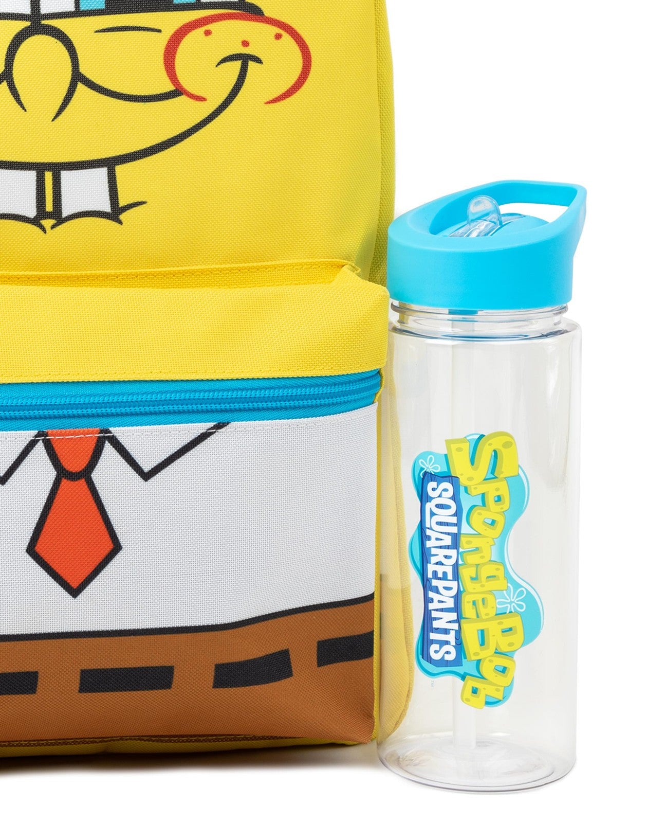 SpongeBob SquarePants 4 Piece Backpack Set | Unisex Kids Multicoloured | Officia