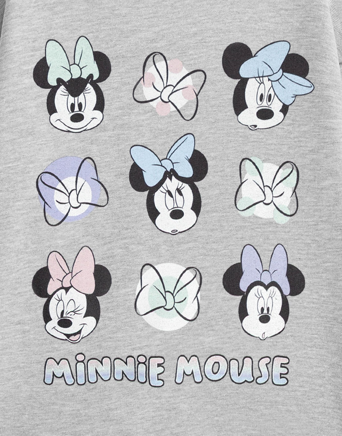 Disney Sweatshirt | Girls Grey Marl | Official Merch