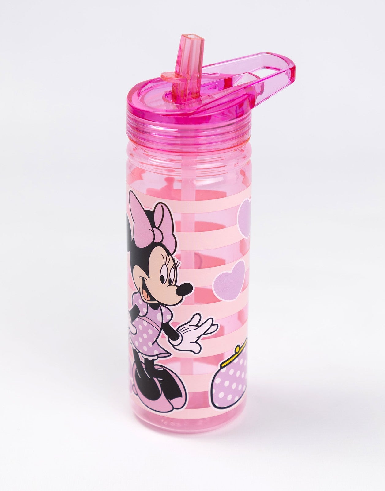 Disney Lunch Bag Bottle and 3 Snack Pot | Girls Pink | Official Merch