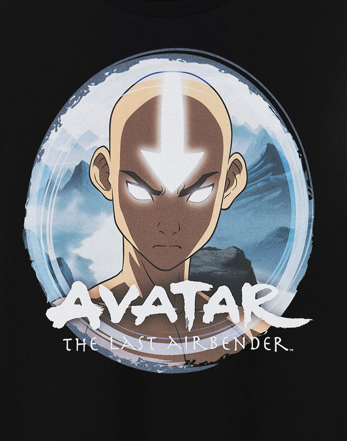 Avatar: The Last Airbender Short Sleeved T-Shirt | Mens Black | Official Merch