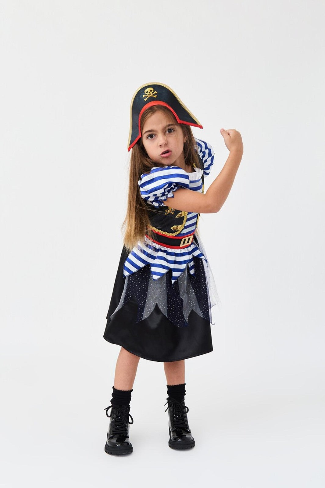 Blues Group 3 Piece Costume | Girls Multicoloured | Official Merch