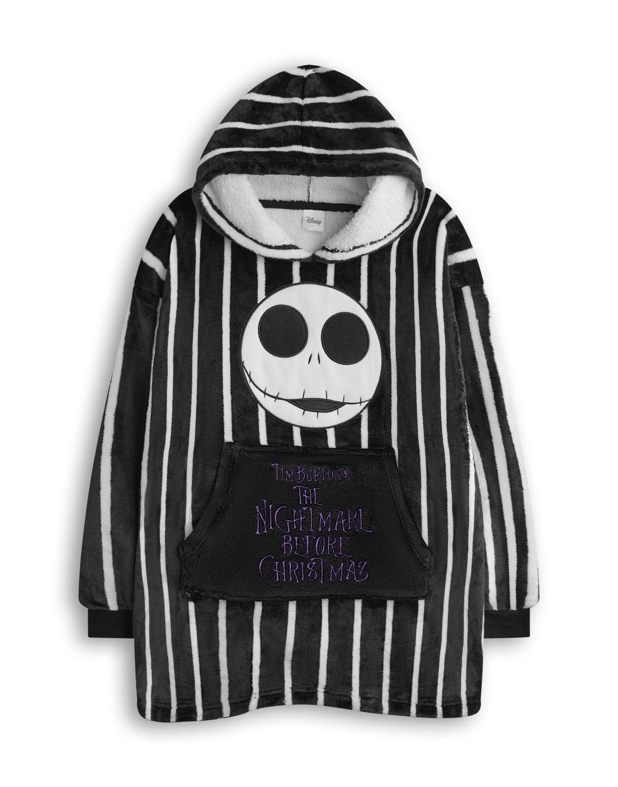 Disney Blanket Hoodie | Unisex Kids Black | Official Merch
