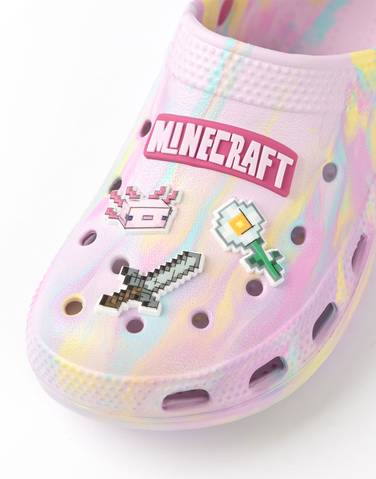 Minecraft Clogs | Girls Purple Gaming | Official Merch