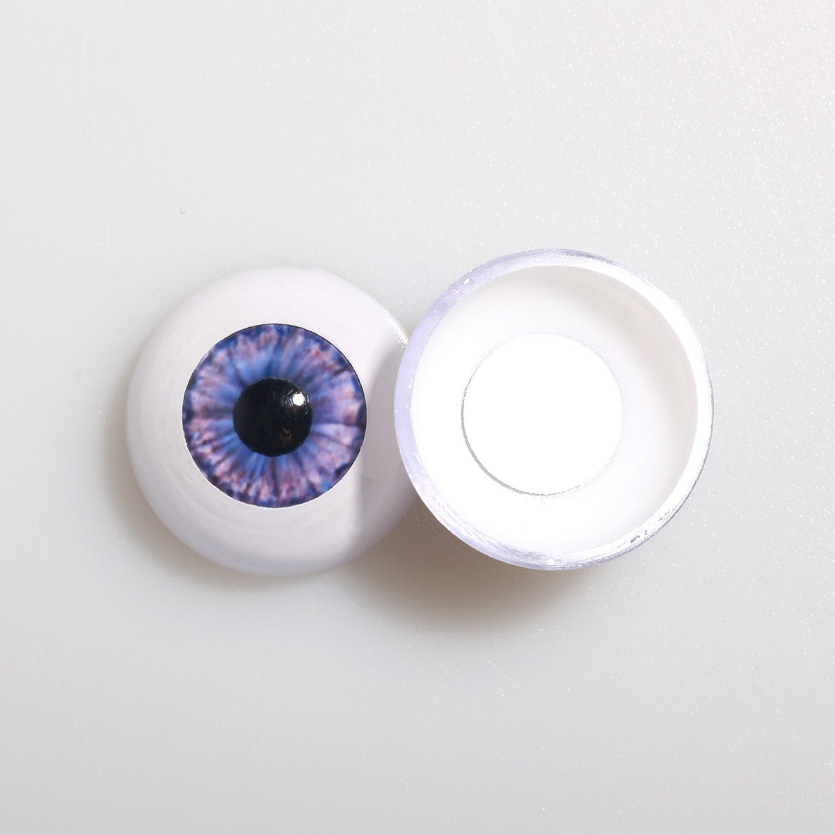 2 Pairs Reborn Baby Doll Eyes Half Round Acrylic Eyeballs Accessories DIY Supply