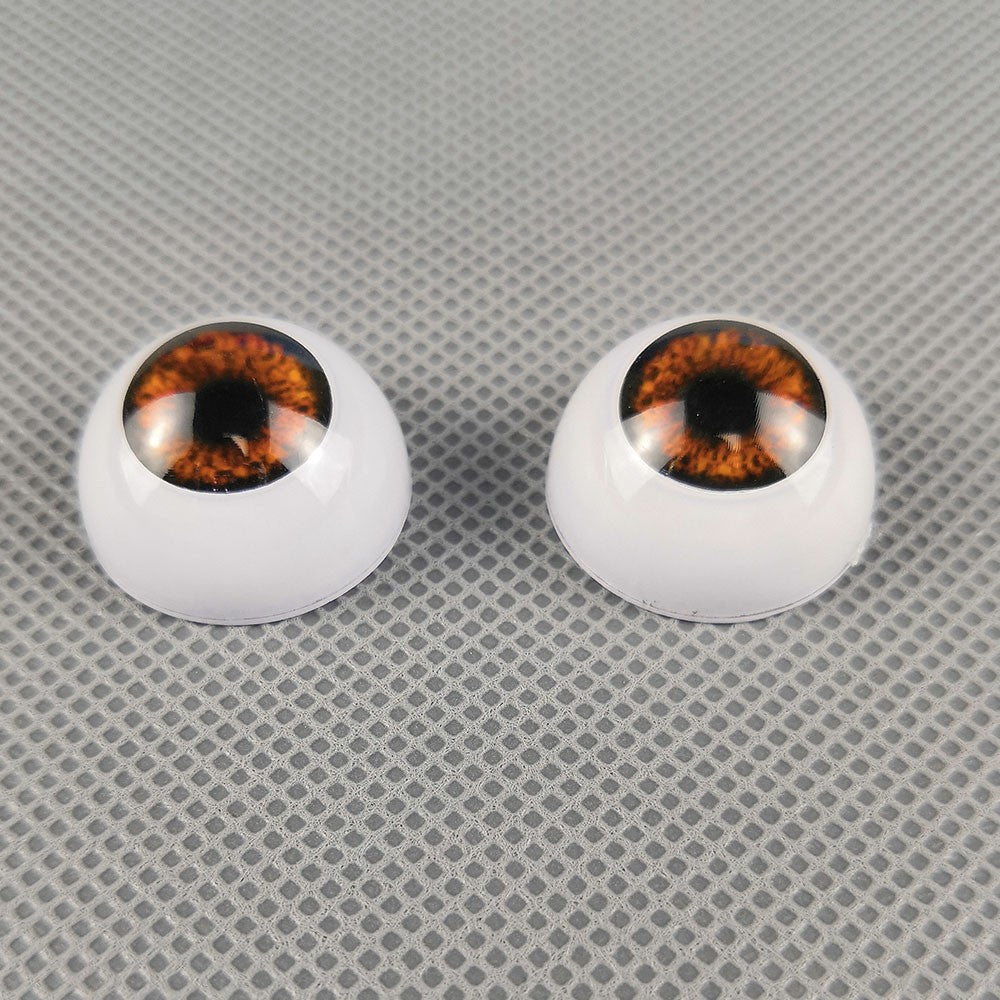 10 Pairs Half Round Acrylic Eyes Eyeballs for Reborn Baby Dolls Kit DIY Repair