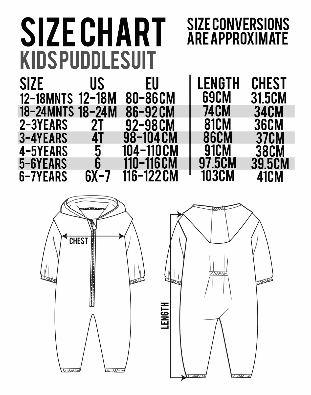 Paw Patrol Puddle Suit | Girls Blue | Official Merch