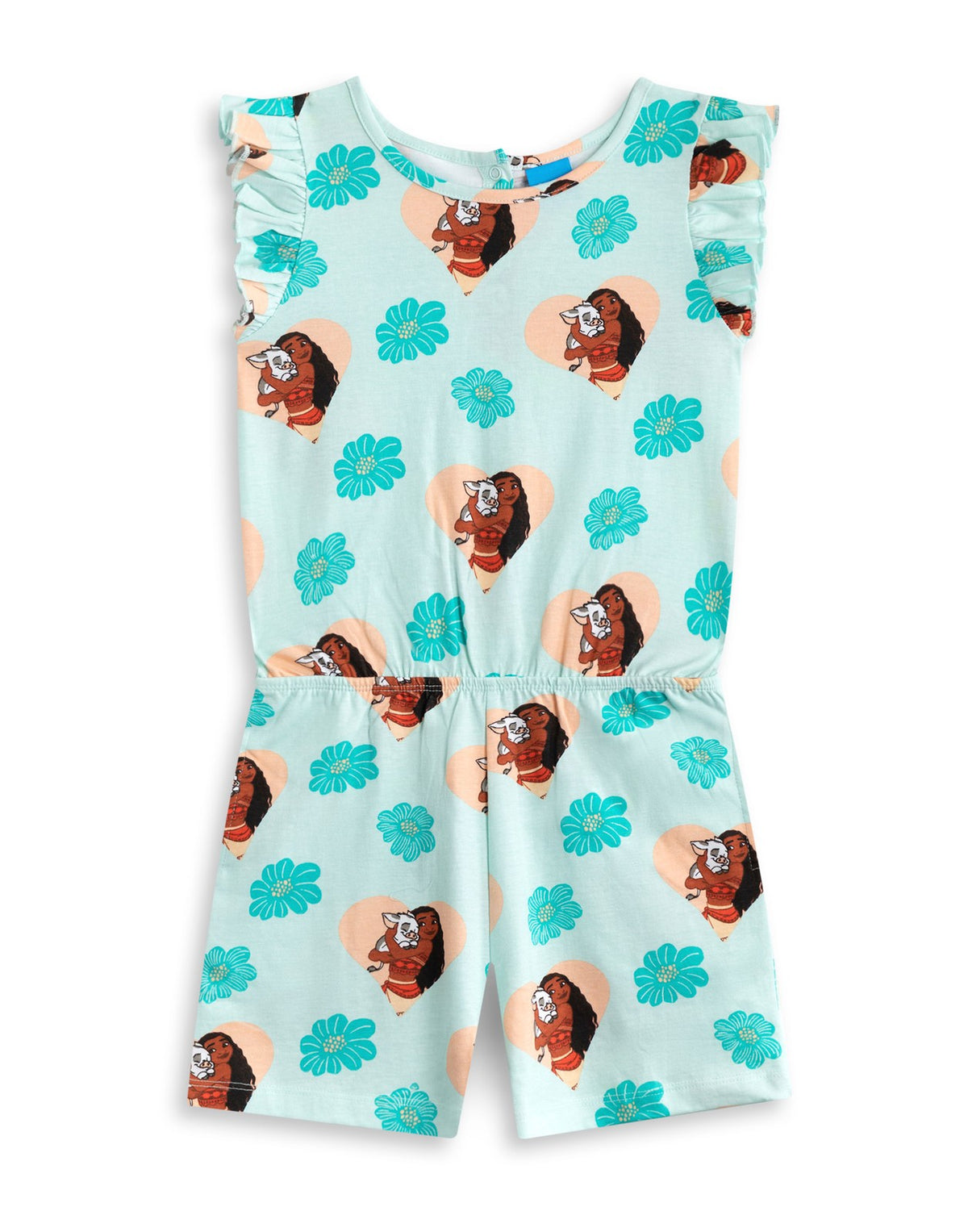 Disney Sleeveless Playsuit | Girls Green | Official Merch