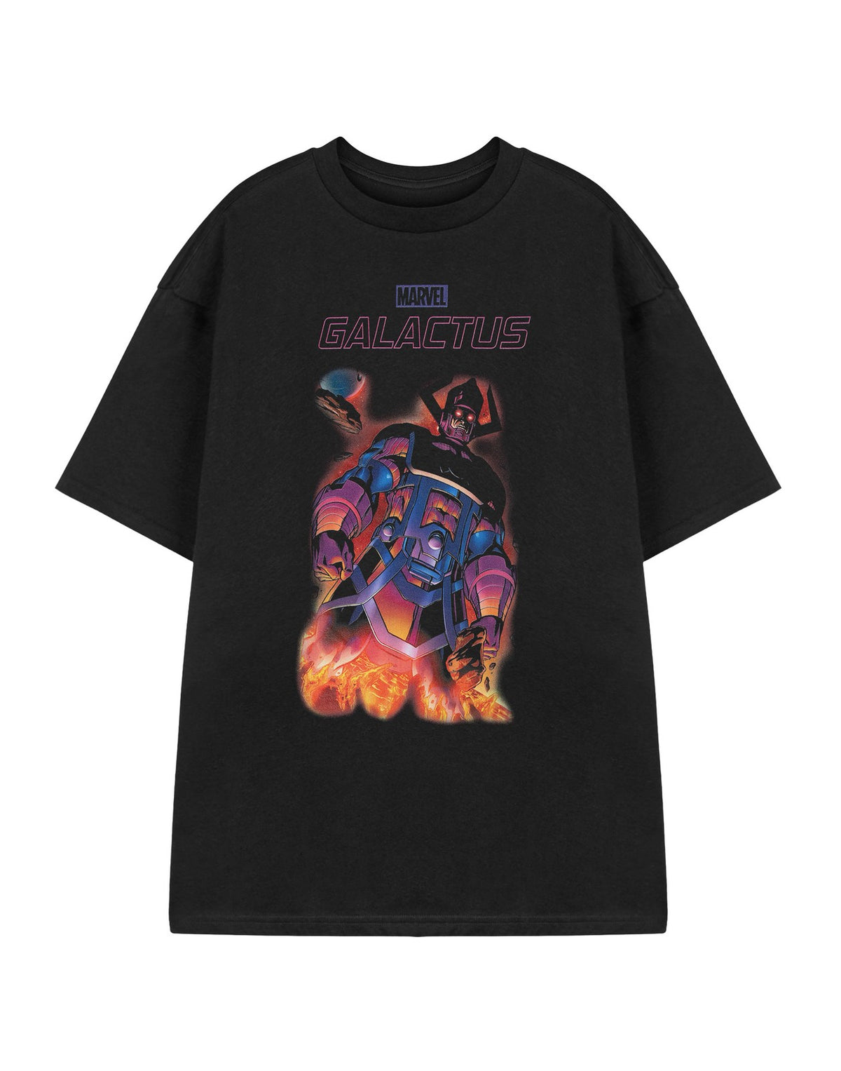 Marvel Short Sleeved T-Shirt | Mens Black | Official Merch