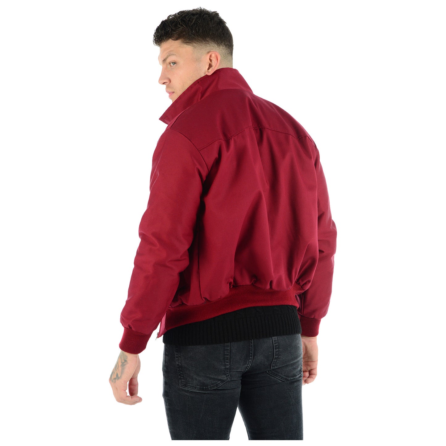 MENS JACKET CLASSIC TRENDY VINTAGE RETRO SCOOTER 1970'S BOMBER MOD COAT TOP NEW