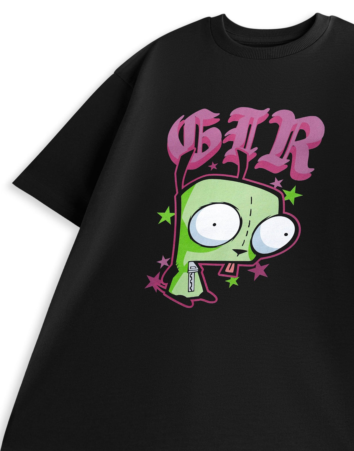 Invader Zim Short Sleeved T-Shirt | Mens Black | Official Merch