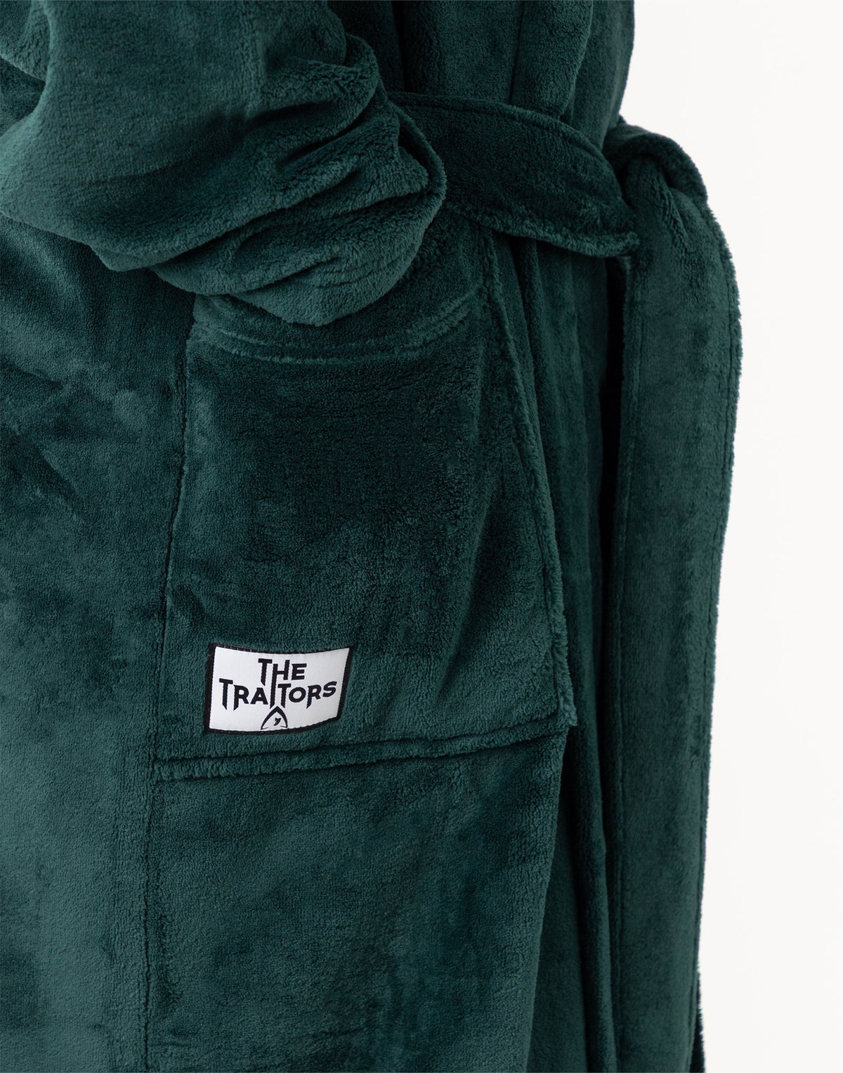 The Traitors Hooded Bathrobe | Unisex Green | Official Merch