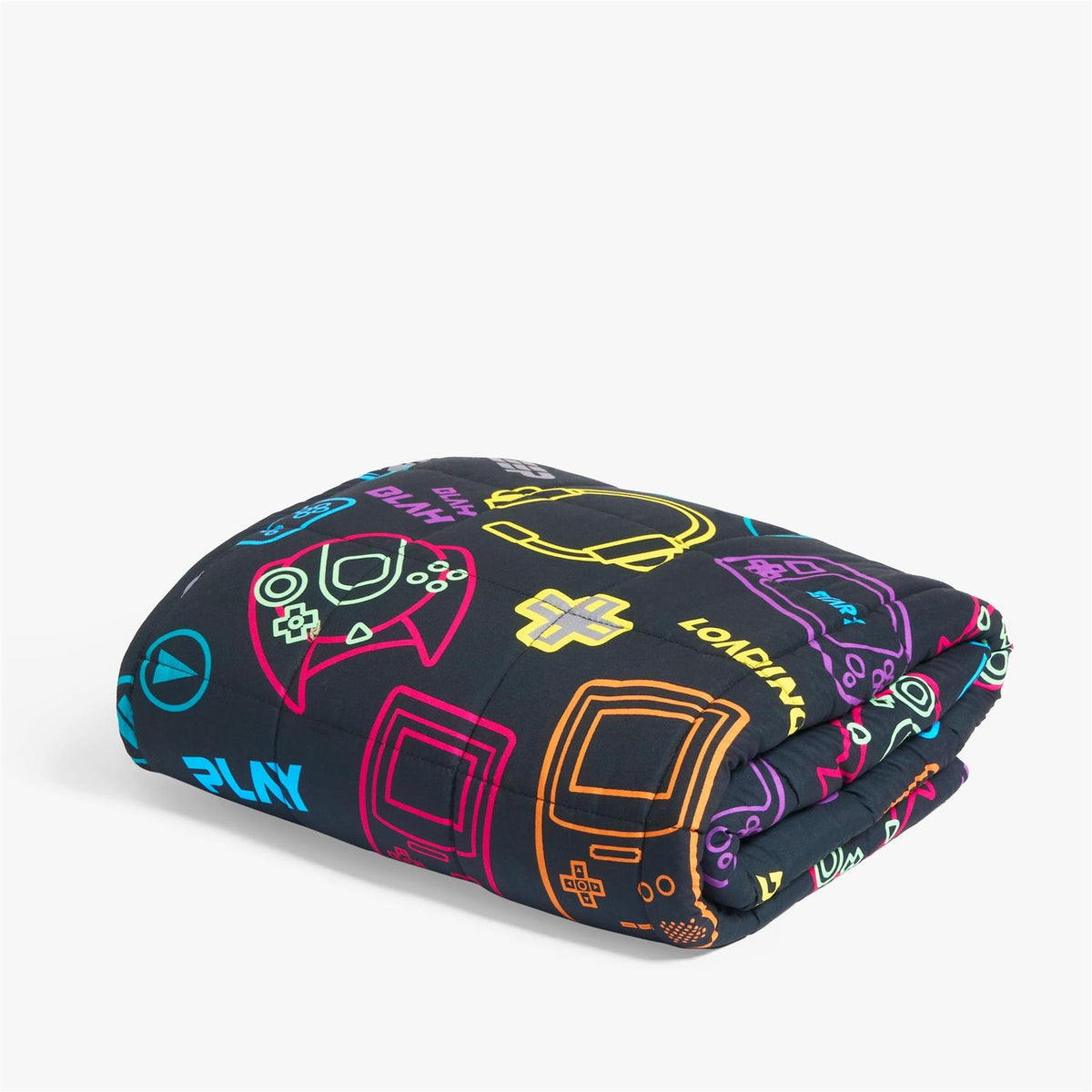 OHS Kids Weighted Blanket Gaming Print Soft Throw Anxiety Stress Relief Sleep