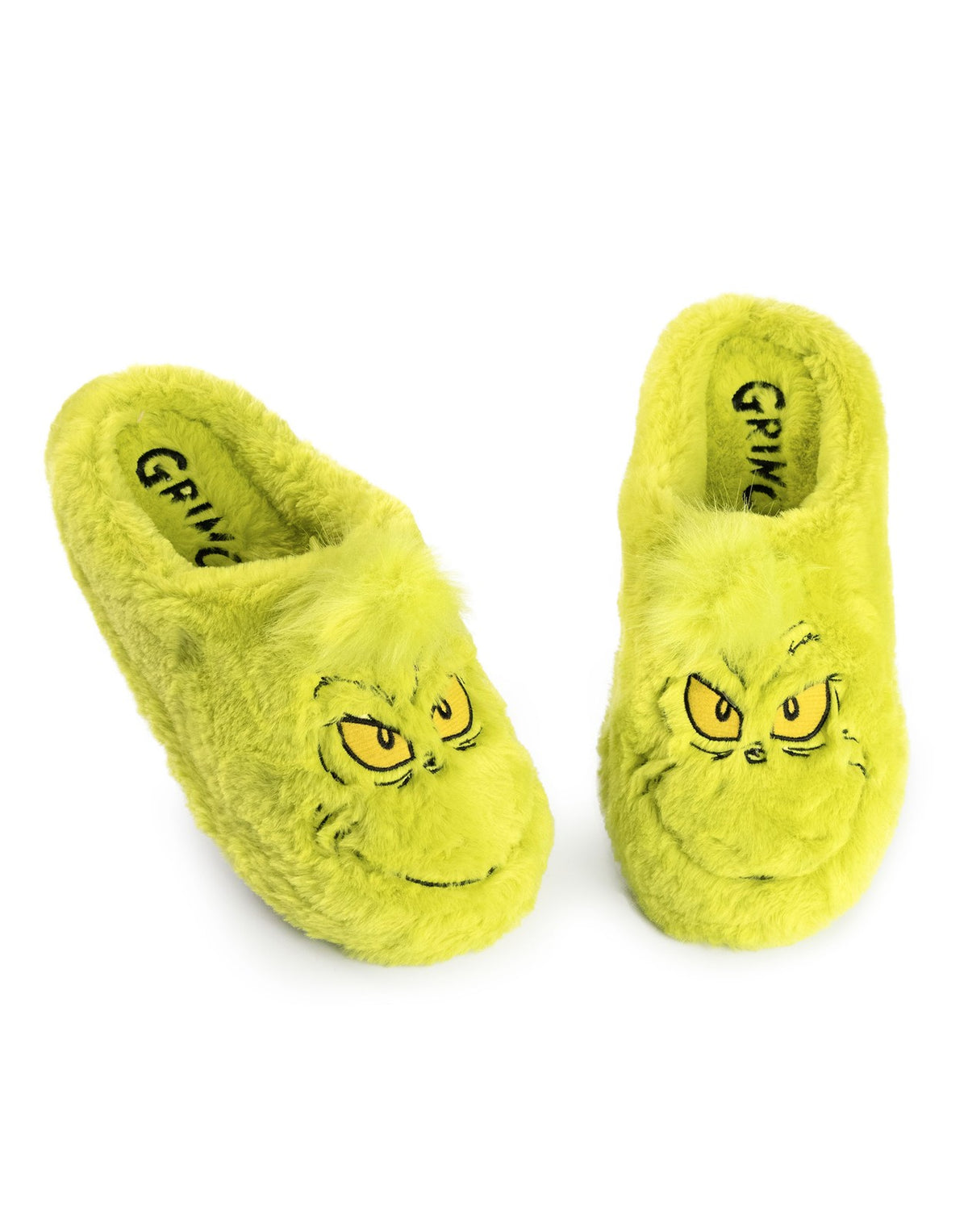The Grinch Mule Slippers | Mens Green | Official Merch