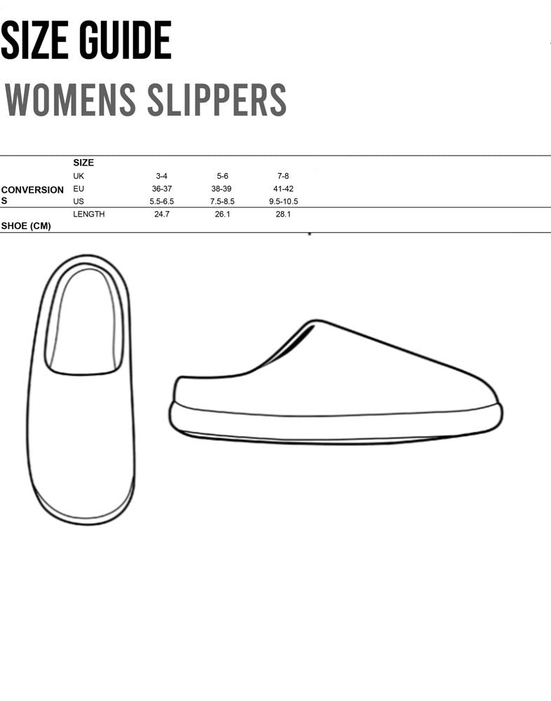 Disney Mule Slippers | Mens Grey | Official Merch