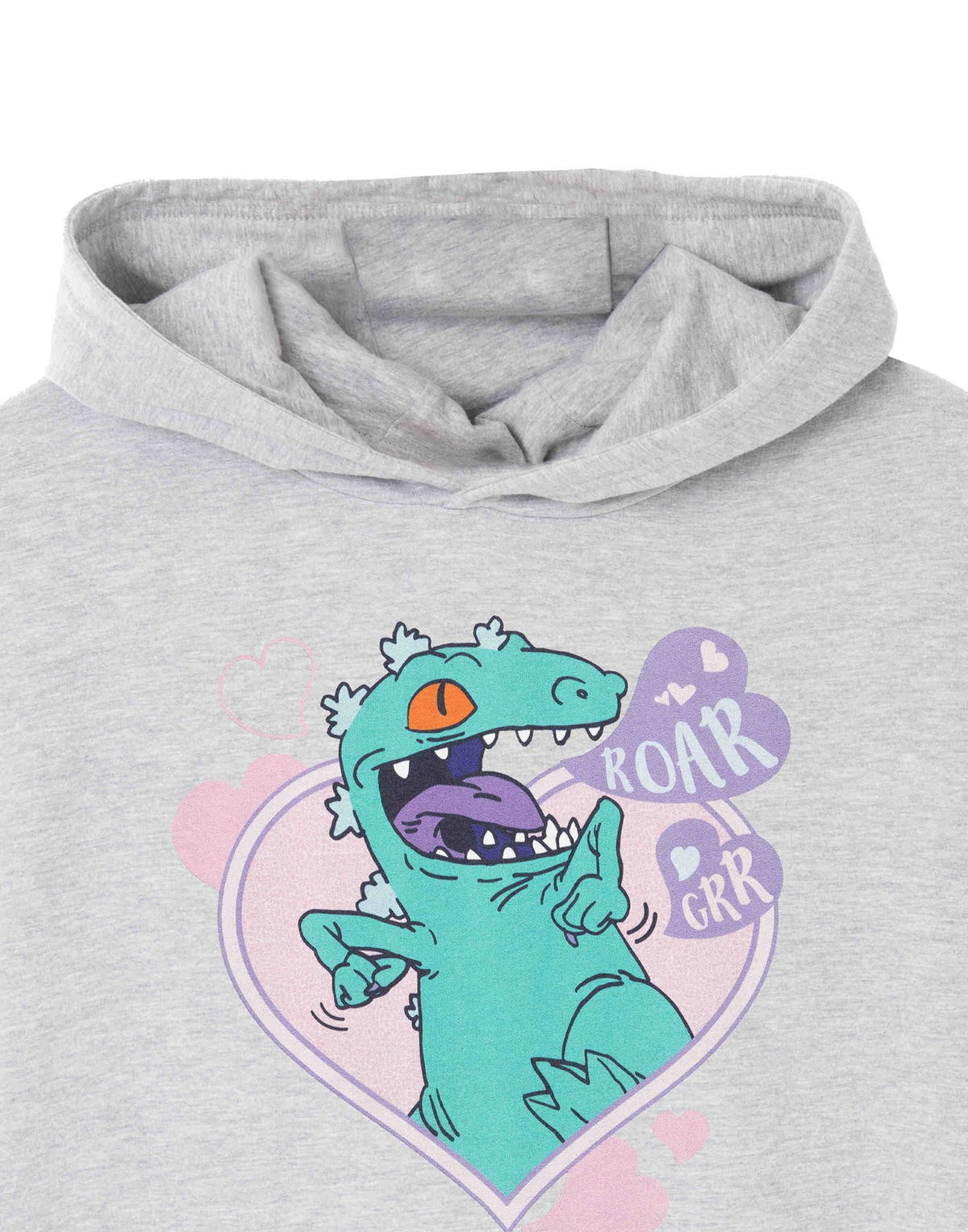 Rugrats Hoodie | Womens Grey Marl | Official Merch