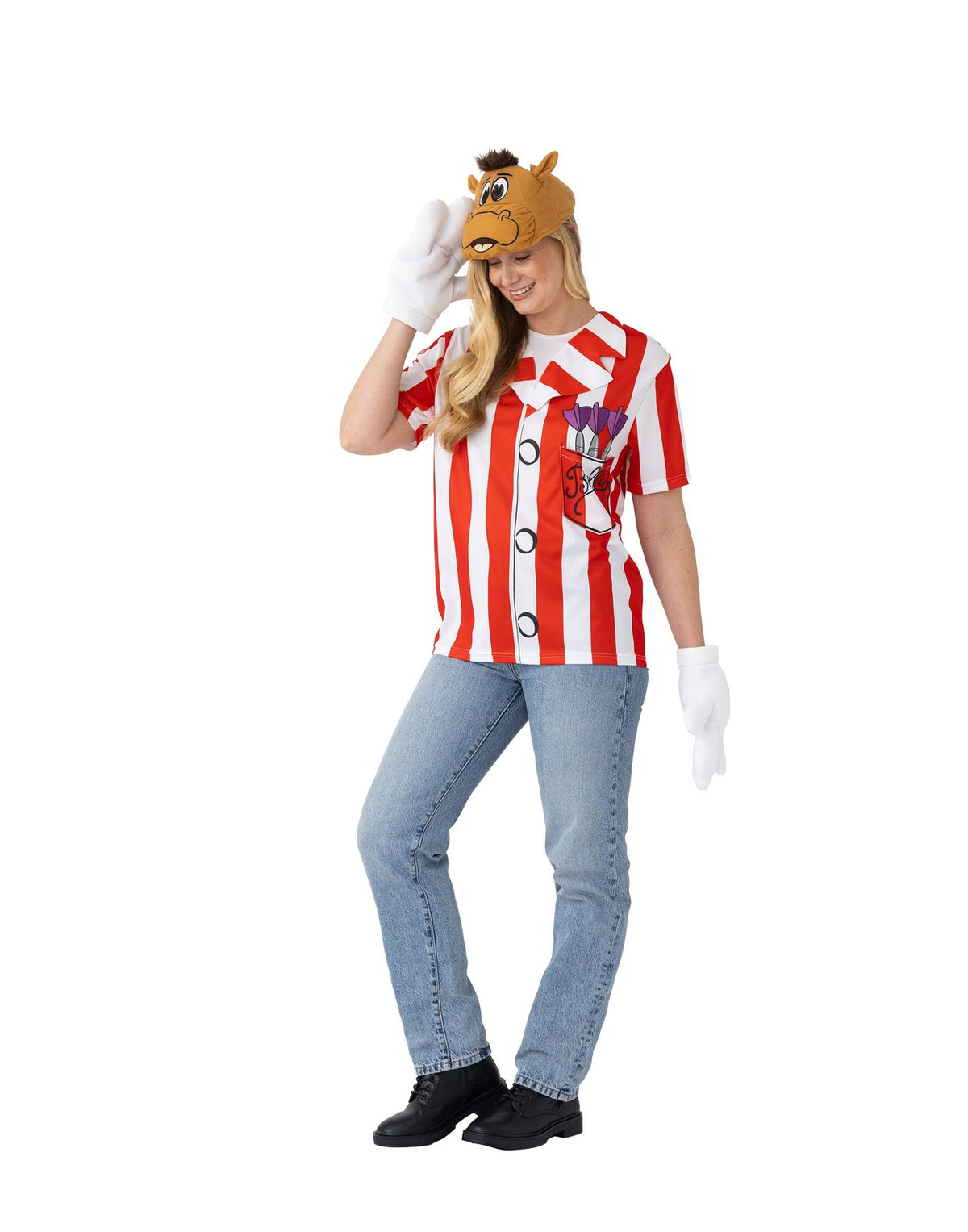Bullseye 3 Piece Costume | Unisex Multicoloured | Official Merch