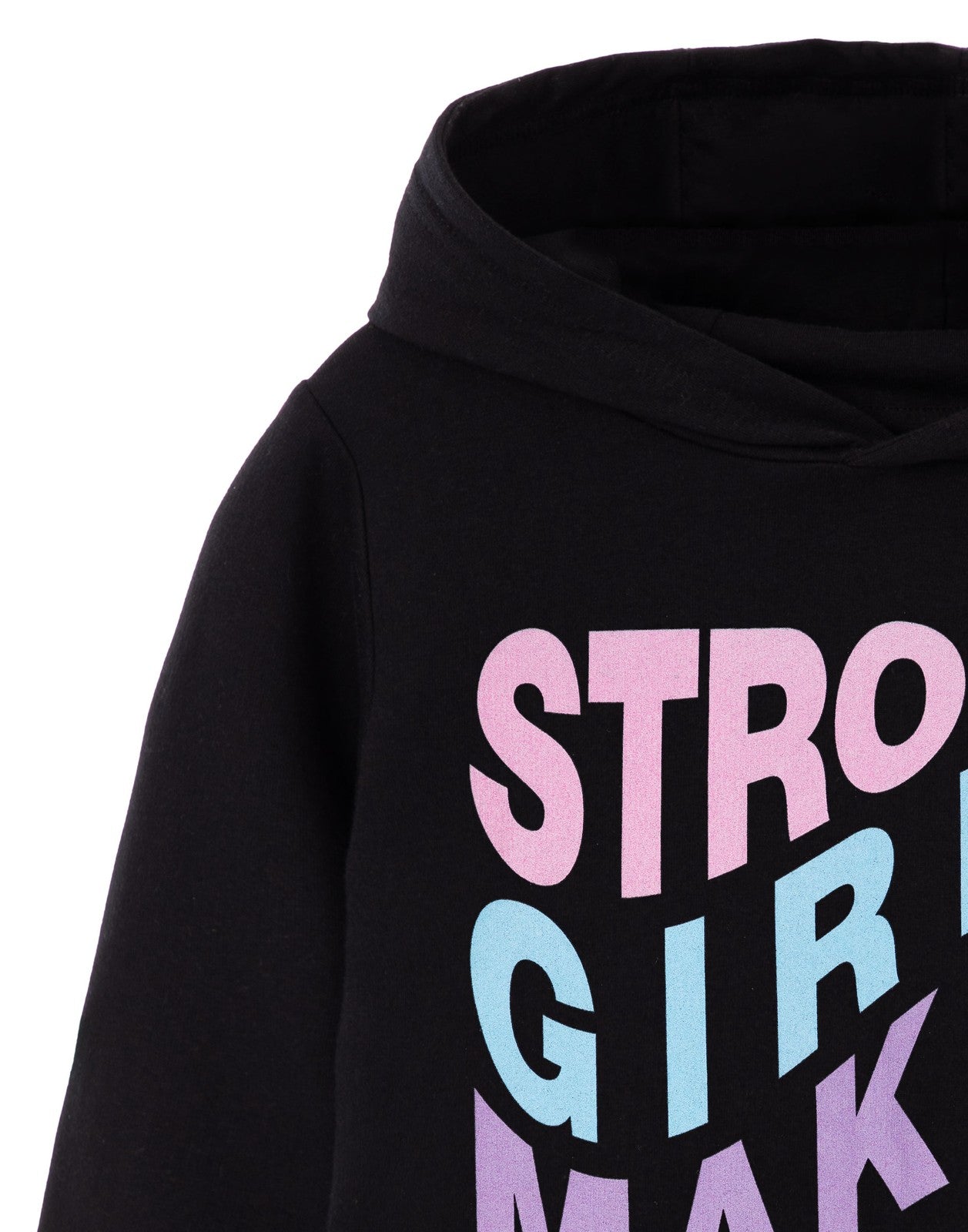 Barbie Hoodie | Girls Black | Official Merch