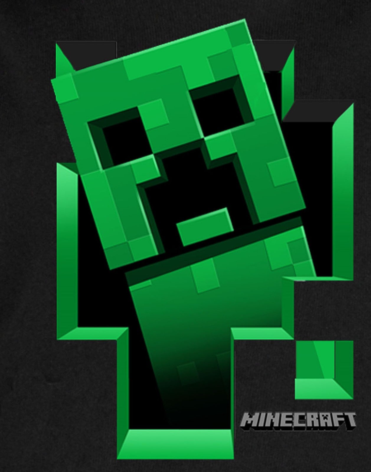 Minecraft Hoodie | Boys Black Gaming | Official Merch