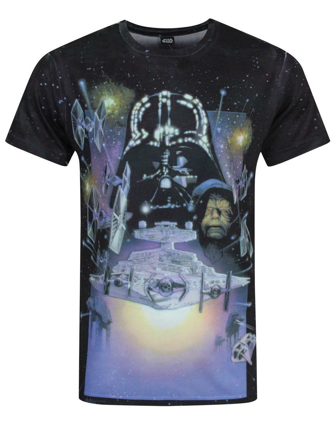 Star Wars Short Sleeved T-Shirt | Mens White | Official Merch