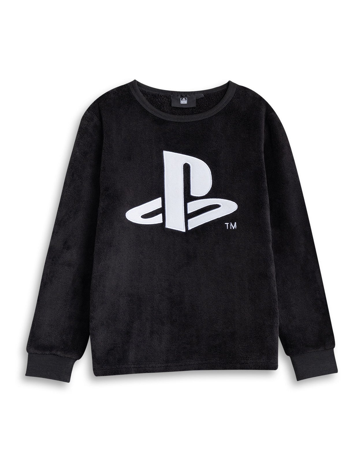 PlayStation Long Sleeve Long Leg Pyjama Set | Boys Black | Official Merch