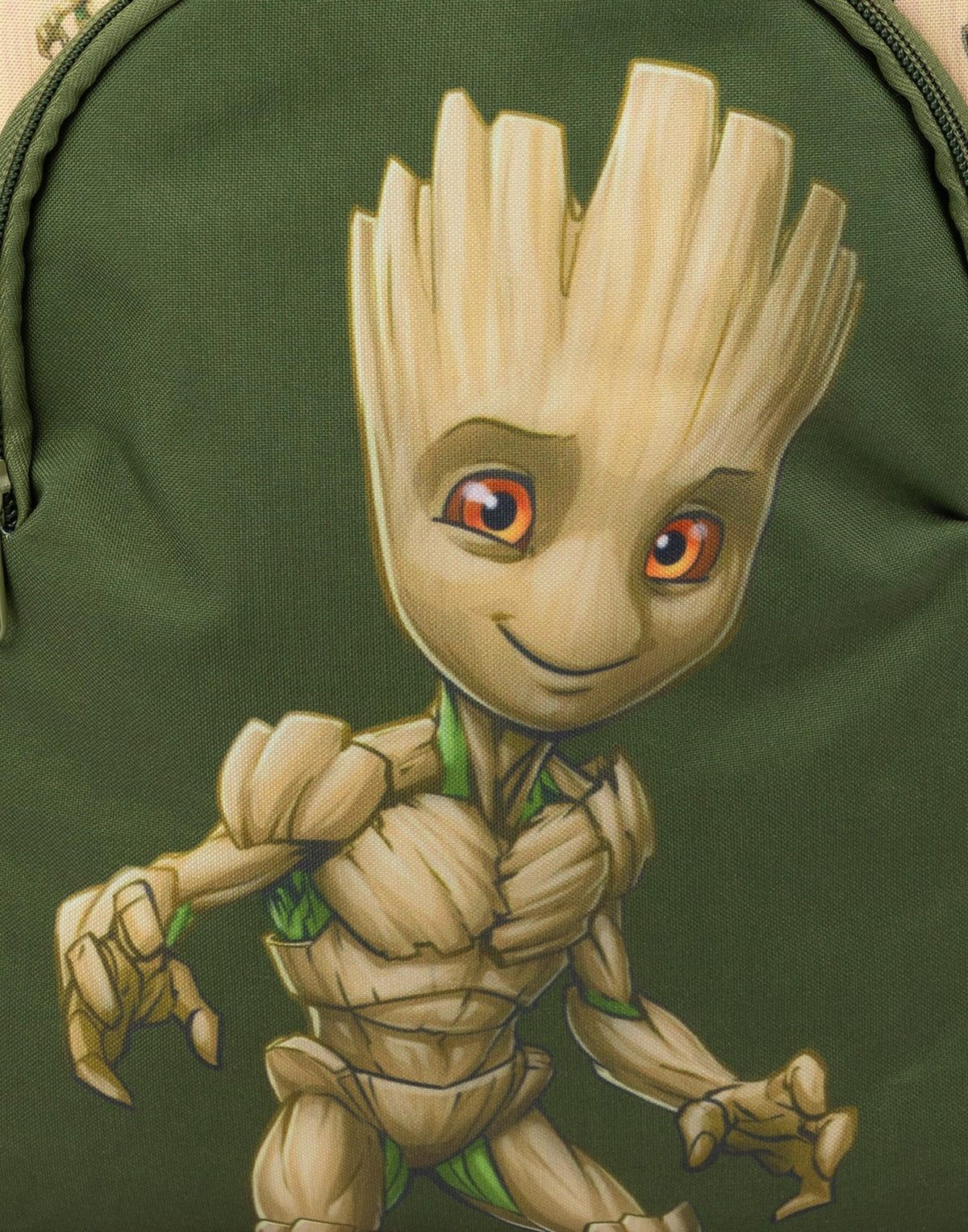 Marvel Backpack | Unisex Kids Green Brown | Official Merch