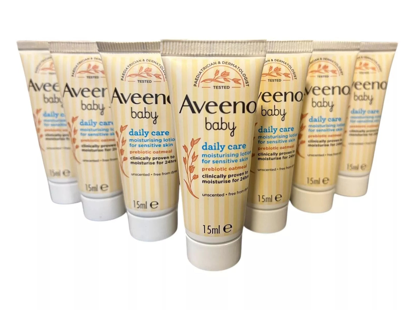 Aveeno Baby Daily Care Moisturising Lotion 15ml Multipack Travel Bulk Bundle