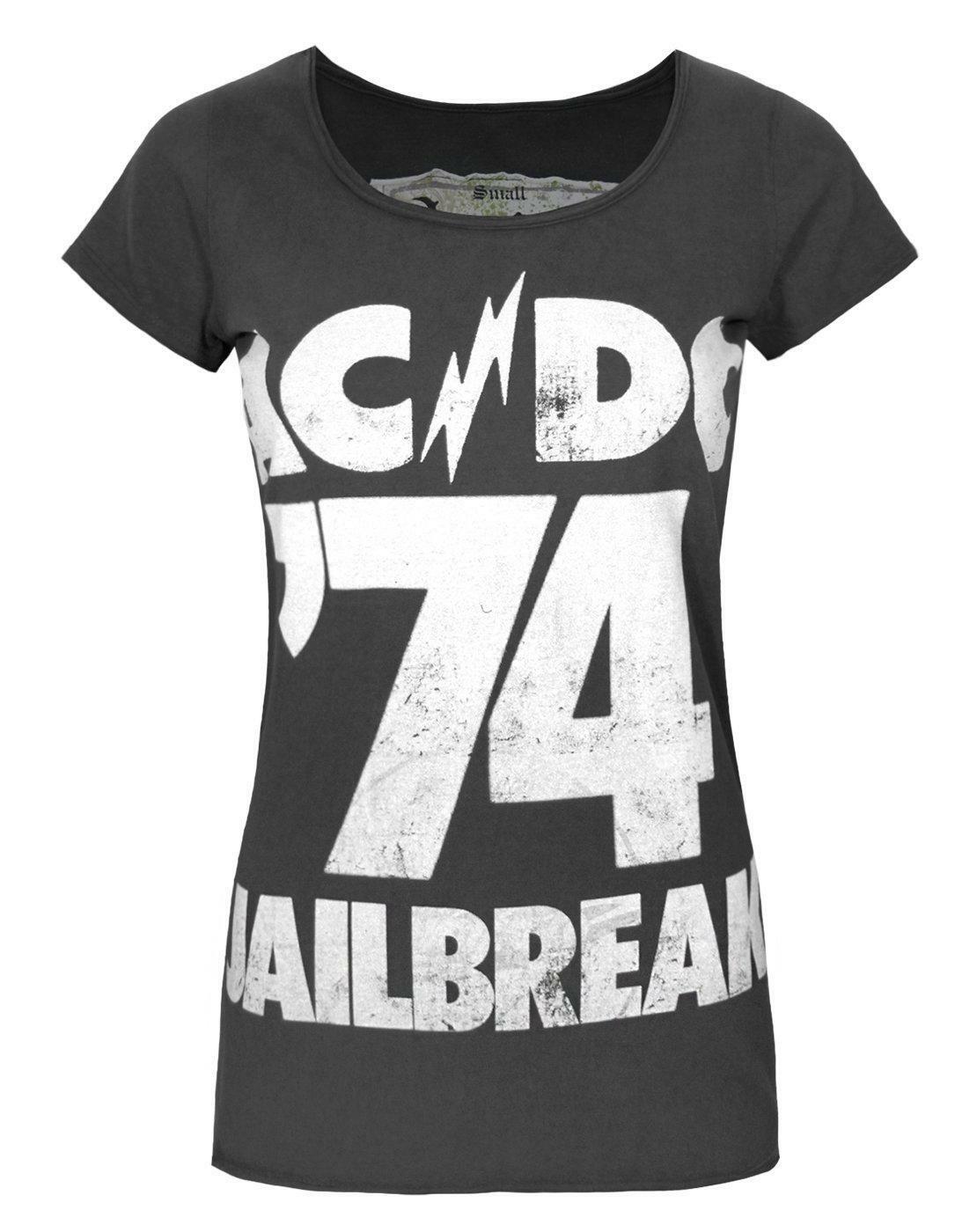 Amplified Clothing Short Sleeved T-Shirt | Womens Charcoal | Official Merch