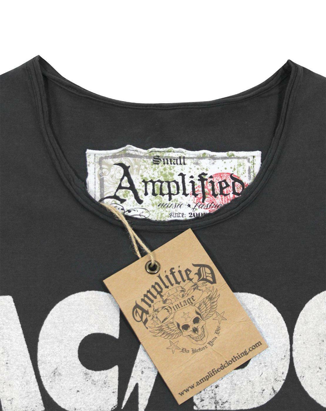 Amplified Clothing Short Sleeved T-Shirt | Womens Charcoal | Official Merch