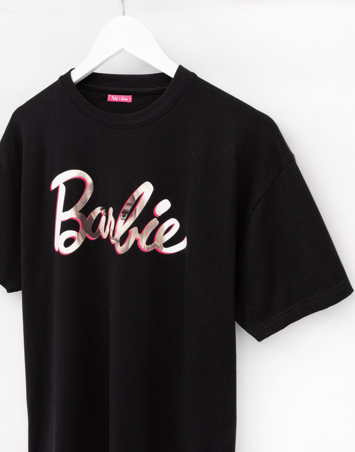 Barbie Oversized Short Sleeved T-Shirt | Womens Black | Official Merch
