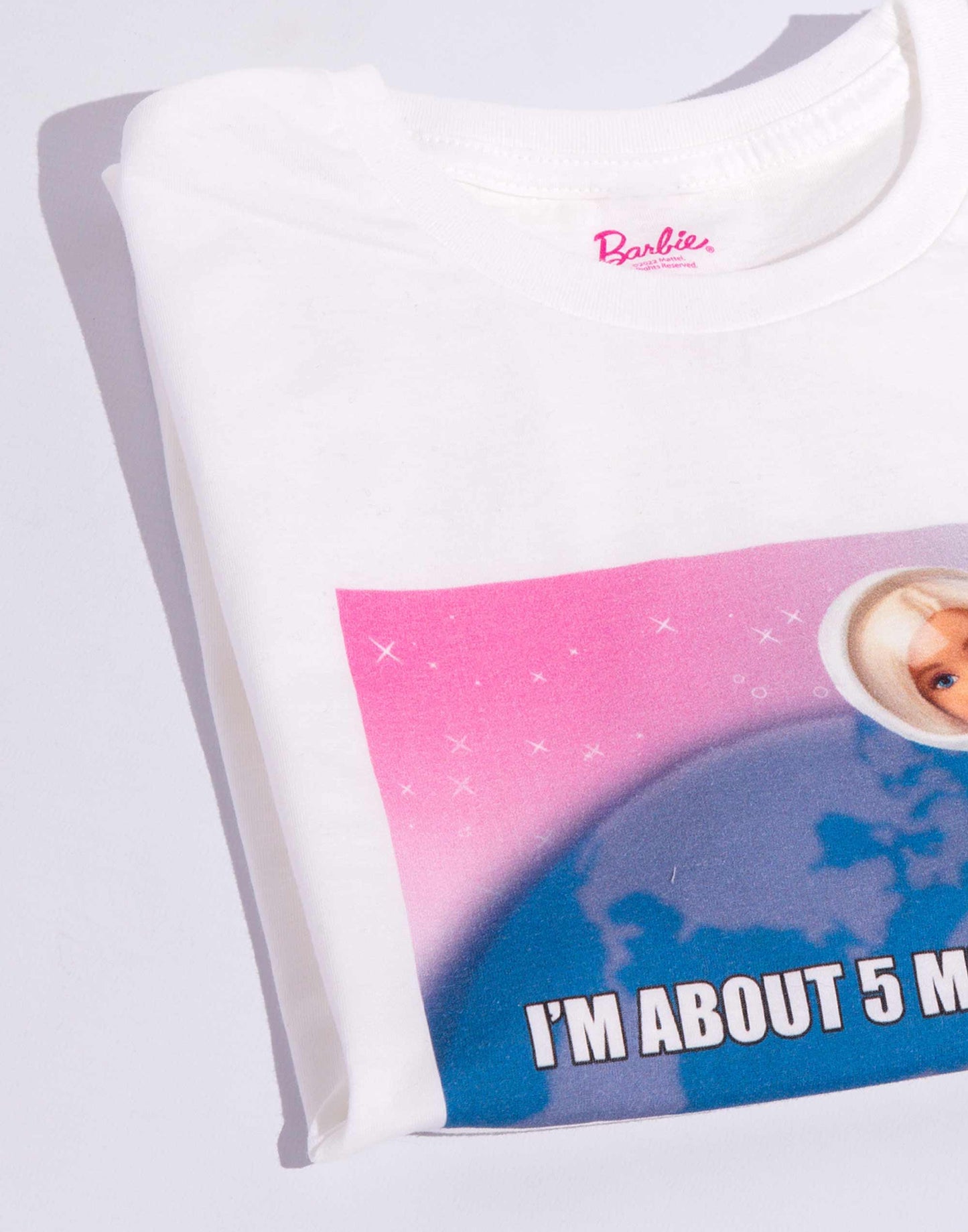 Barbie Short Sleeved T-Shirt | Womens White | Official Merch